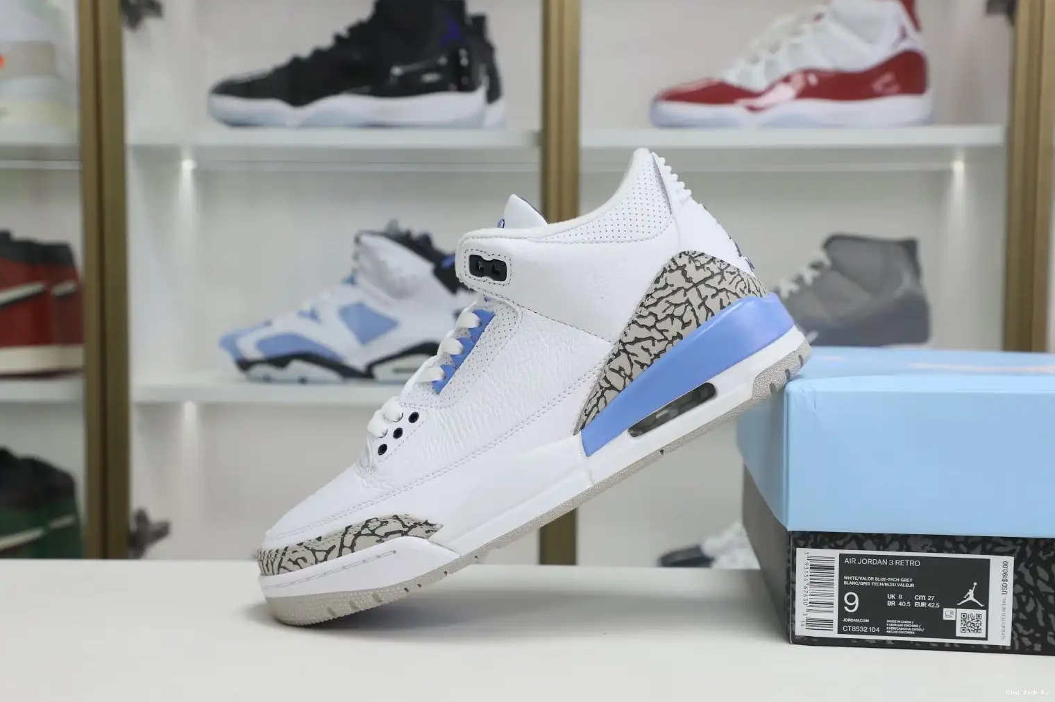 Jordan 3 Kimikick retro Air Jordan 0707